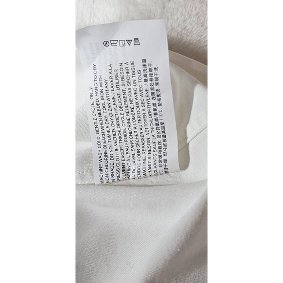 Theory Mens White Button-Up Dress Shirt XL - Picture 9 of 9